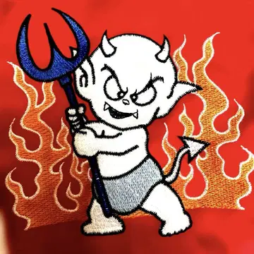[새상품급] 데빌 스카잔 레드 빨간색