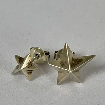 chigo Star Stud Pierce 실버 스타 스터드 귀걸이