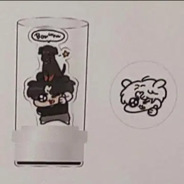국기 베이커리 아크릴 스탬프 BTS 정국 아크릴 스탠드
