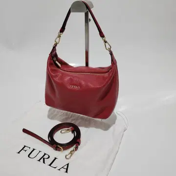 FURLA 훌라 소피 2way 핸드백 숄더 백 숄더백 주름 가죽
