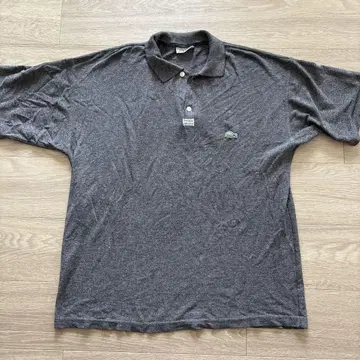 Lacoste 그레이 피케 셔츠 구제 의류