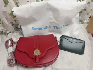 Samantha Thavasa 레드 숄더백