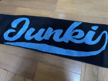 Junki 로고 타월 블랙과 파랑 JO1 코노 준키