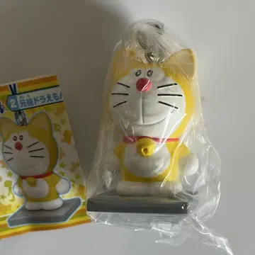 원조 도라에몽 옐로우 컬러 도라에몽 스트랩 후지코 F 후지오