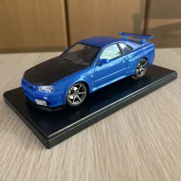 아오시마 스카이라인 GTR 34 프라모델 완성품