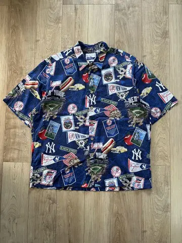 Rayn Spooner MLB 양키스 알로하 셔츠 Yankees XL