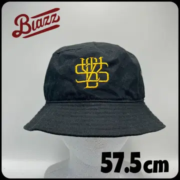 blazz 웍스 자수 버킷 햇 블랙 코튼 57.5