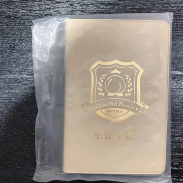 컬러풀 피치 카라피치 카라피치 파라다이스 2025 학생 수첩형 메모장