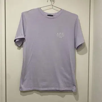 A.P.C. 라벤더 티셔츠 XS