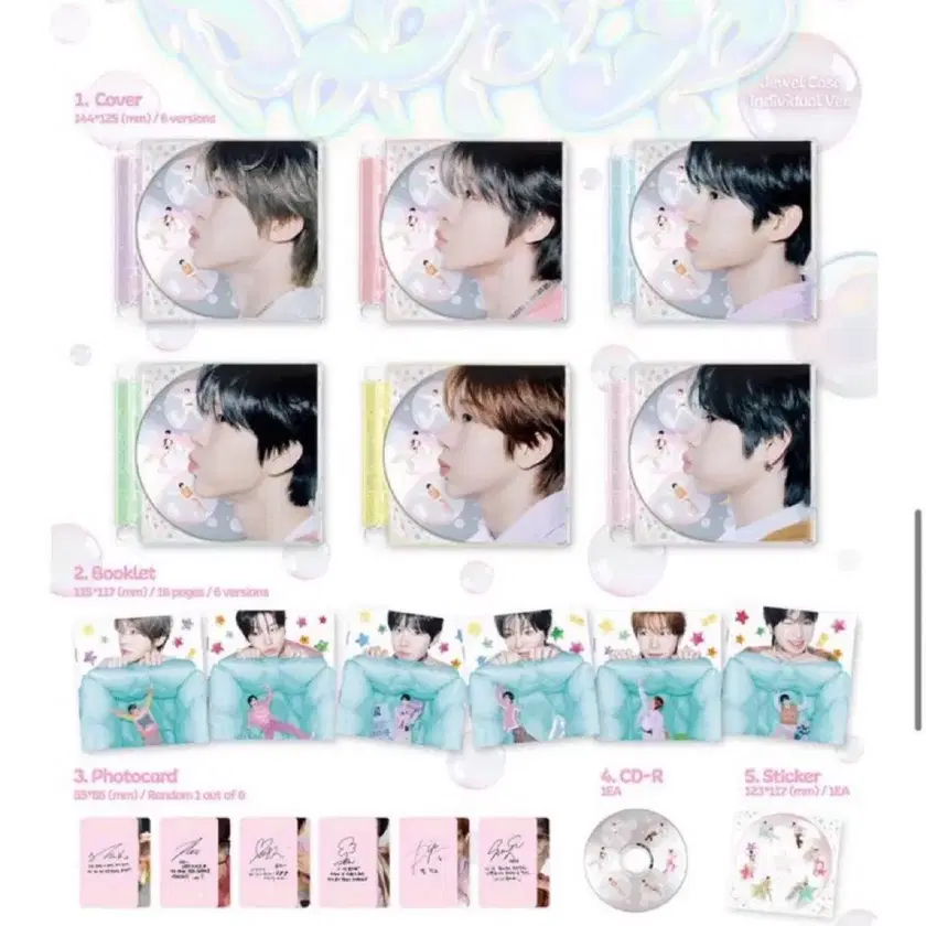 送料無料 通販 nct wish 711 釜山 poppop 限定 特典 トレカ 6枚