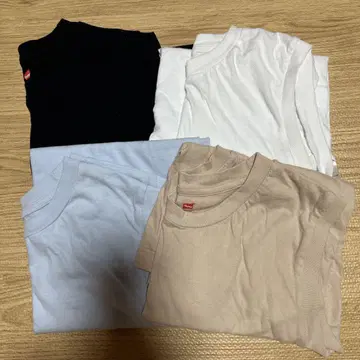 hanes BIOTOP 탱크탑 4매 세트 M