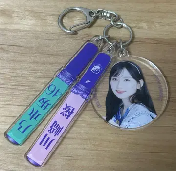 노기자카46 A상 개별 스틱 라이트 키링 카와사키 벚꽃