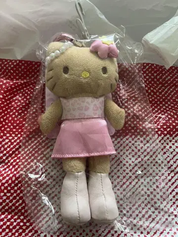 산리오 일광화상 키티 스타일업 마스코트 핑크