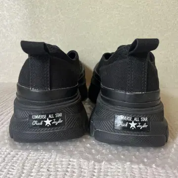 컨버스 트렉 웨이브 블랙 25cm 통굽 CONVERSE