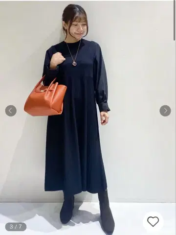 블랙 롱 원피스 38(M)