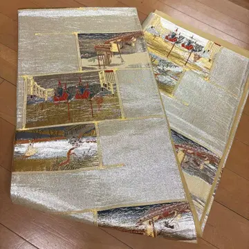 대중 연극, 일본 의류, 기모노, 오비, 오비 장식 천, 허리띠
