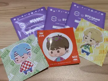스시로 BTS Island 인더섬 JIN 진 스티커 3매