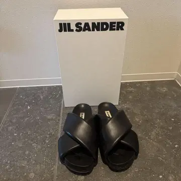 jilsander 크로스 스트랩 샌들 38