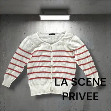 LA SCENE PRIVEE 여성용 가디건 긴팔
