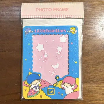 산리오 리틀트윈스타 키키라라 사진 프레임 1984년 제작