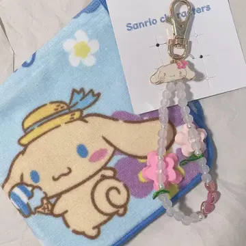시마무라 산리오 일광화상 시나몬 시나모롤 참 타월