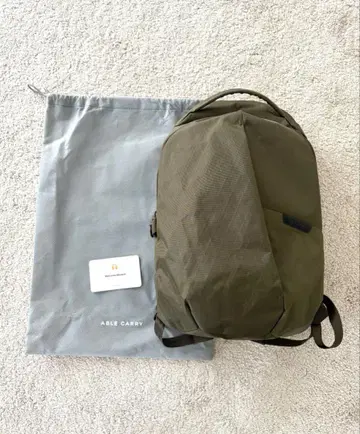 미사용품 ABLE CARRY 백 올리브 그린 ThirteenDaybag