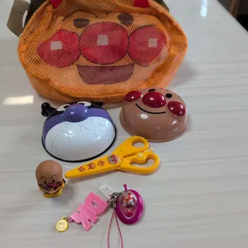 짤랑이 스트랩 호빵맨 완구 세트 백 포함