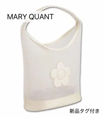 MARY QUANT [새상품] 메쉬 데이지 미니 토트