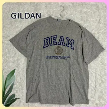 GILDAN 길단 티셔츠 그레이 XL 프린트 넉넉한 유니섹스