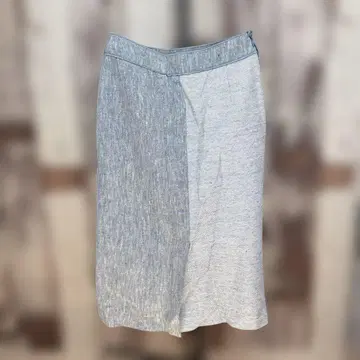 아뇨나 AGNONA 패널 디자인 미디 스커트