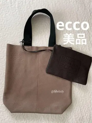 새상품급 에코 ecco 가죽 토트백 백 파우치 포함