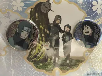 NARUTO 메탈 배지 사스케 이타치