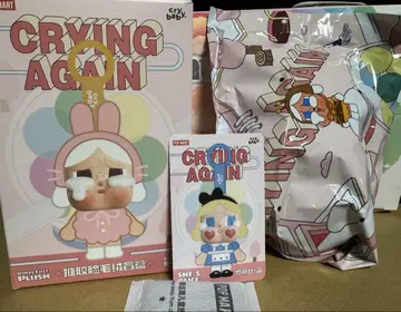 POPMART CRYBABY Crying Again 시리즈 페이스