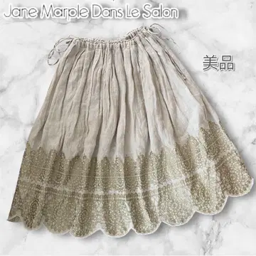 Jane Marple 제인 마플 돈 르 살롱 린넨 스커트