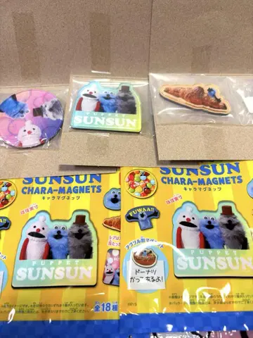 퍼펫 순순 캐릭터 자석 3개 세트