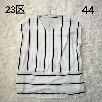 23구 프렌치 슬리브 상의 절개 블라우스 빅 사이즈 44