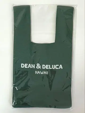 DEAN&DELUCA 그린 니트 백 하와이 한정판 미개봉 새상품