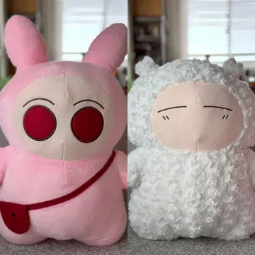 인류의 반이 작아졌다 BIG 봉제인형 2종 세트