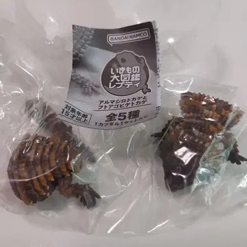 아르마딜로도마뱀 모자이크 생물대도감 레프티 미개봉 새상품 레어