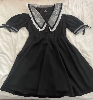ROJITA 레이스 블랙 원피스