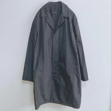 dkny 나일론 코트 롱 자켓 레인 블랙 S