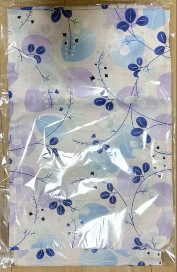 유카타 하기? 연보라색 바탕