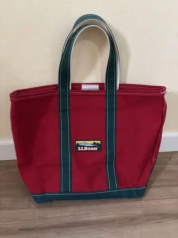 LLBean 레드 토트백
