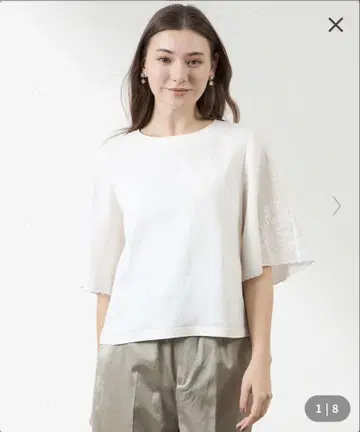 AMACA 삼양상회 린넨 보일 엠보이 블라우스