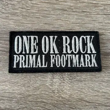 ONE OK ROCK PRIMAL FOOTMARK 와펜