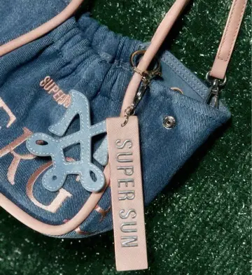SUPER SUN A DAY BAG 데님 블루