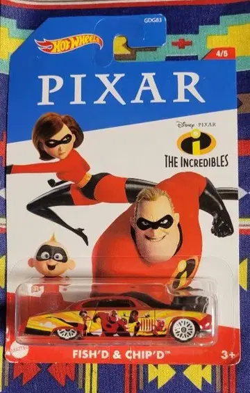 Hot Wheels 인크레더블 패밀리 Disney