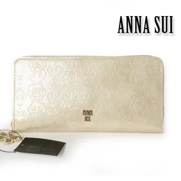 927 새상품 ANNA SUI 안나수이 장지갑 로즈 하트 317983Be