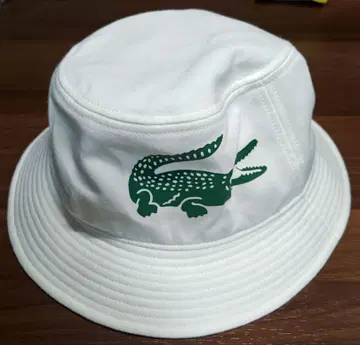 LACOSTE 라코스테 버킷 햇 화이트 58cm