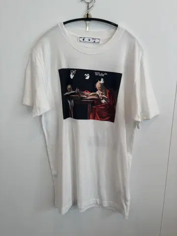 Off-White 아트 프린트 티셔츠